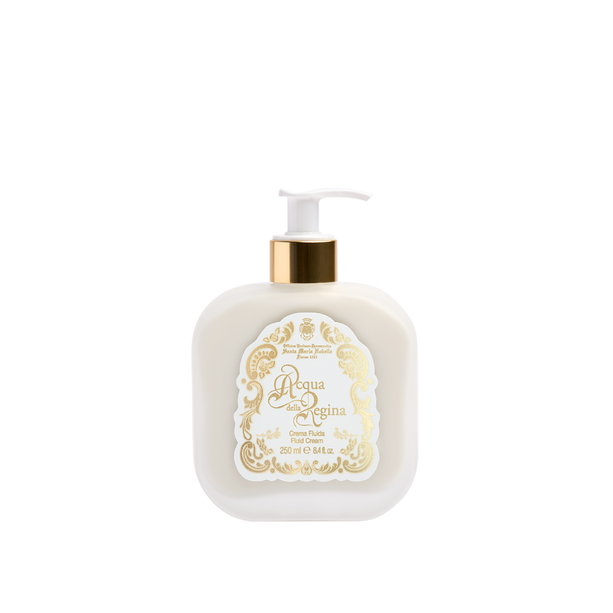 ボディミルク アクア デッラ レジーナ ガラス瓶 250ml|サンタ・マリア ボディミルク アクア デッラ レジーナ ガラス瓶 250ml|サンタ・マリア