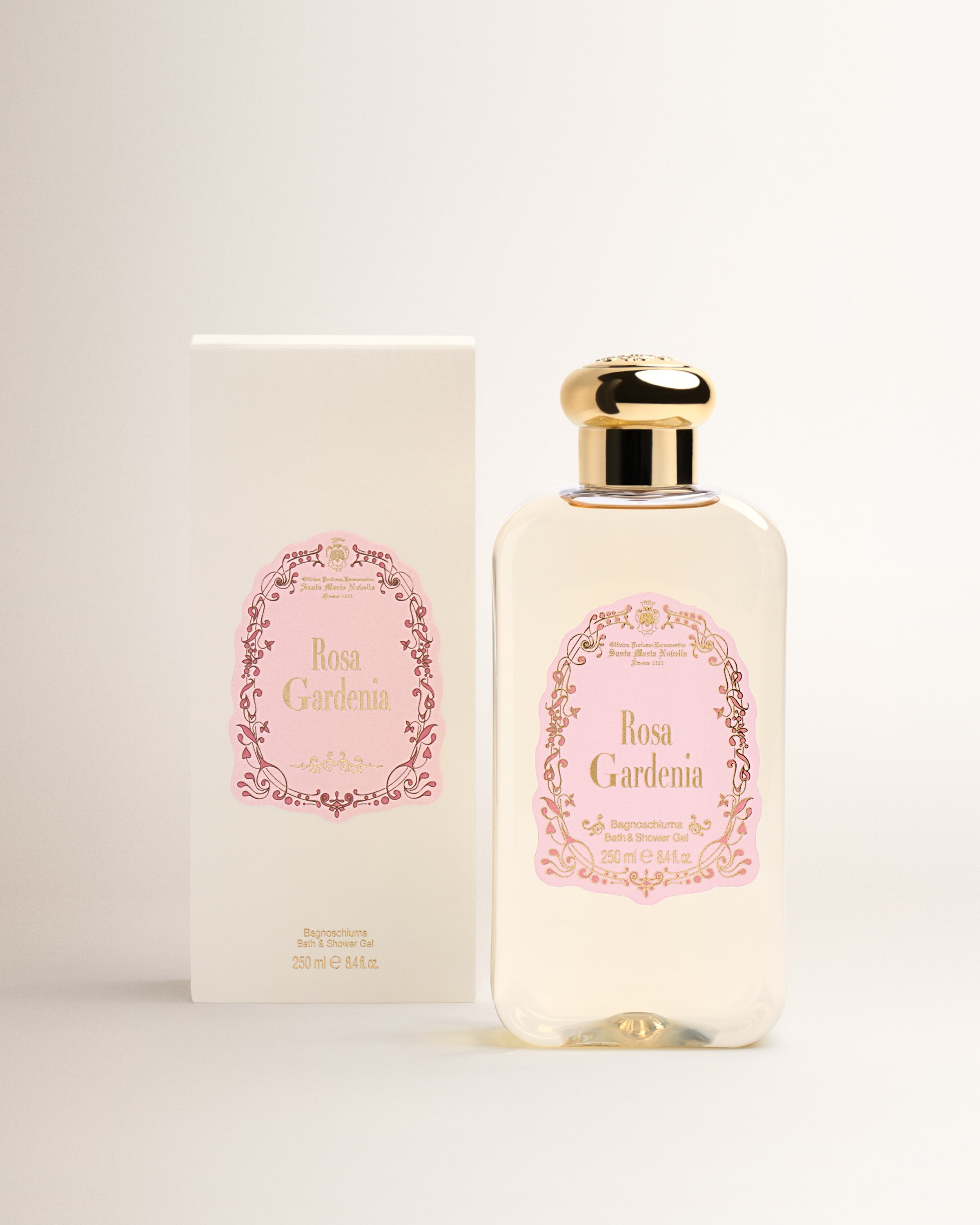 Rosa Gardenia: Luxury Bath Gel - Santa Maria Novella