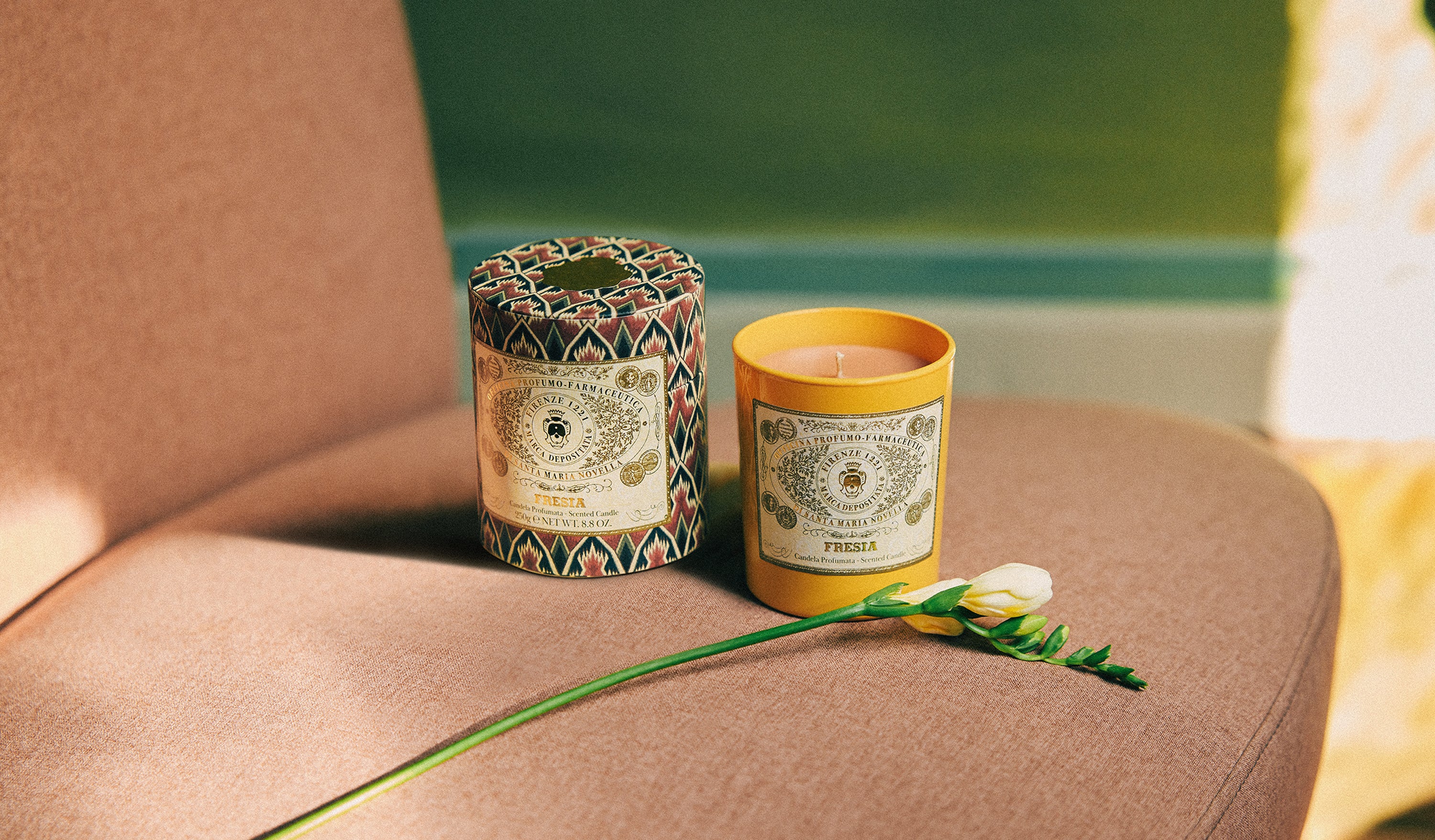 Fresia Scented Candle Home Care officina-smn-jp.myshopify.com Officina Profumo Farmaceutica di Santa Maria Novella - JP