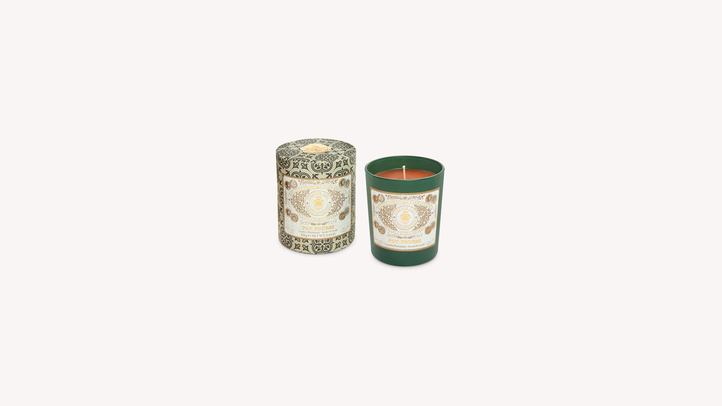 Pot Pourri Scented Candle
