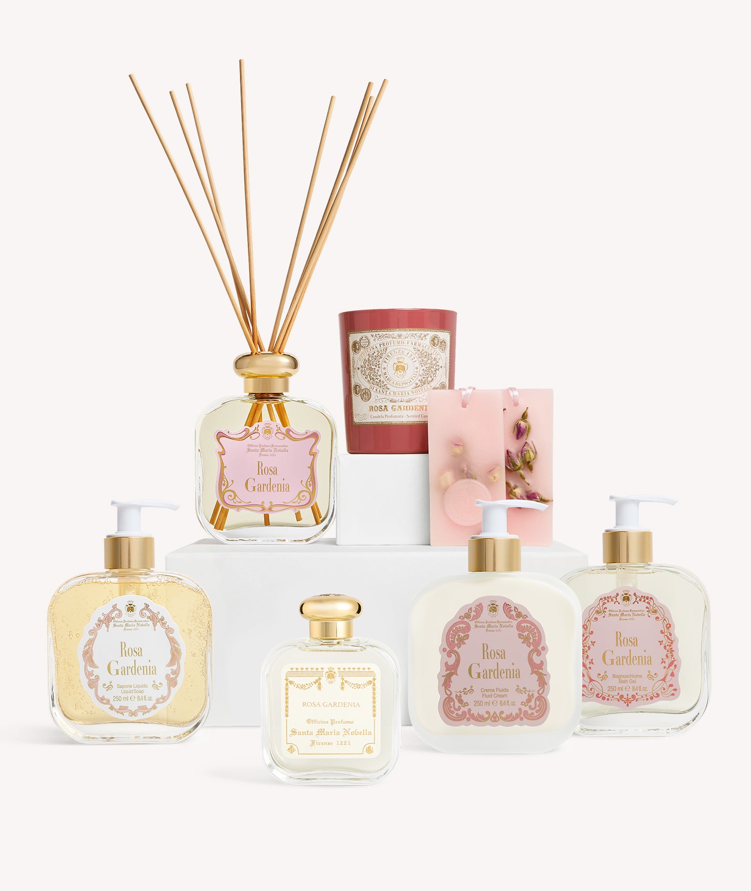 サンタマリアノヴェッラ　ディフューザー　Rosa Gardenia　250ml ディフューザー ローザ ガーデニア 250ml｜サンタ・マリア・ノヴェッラ