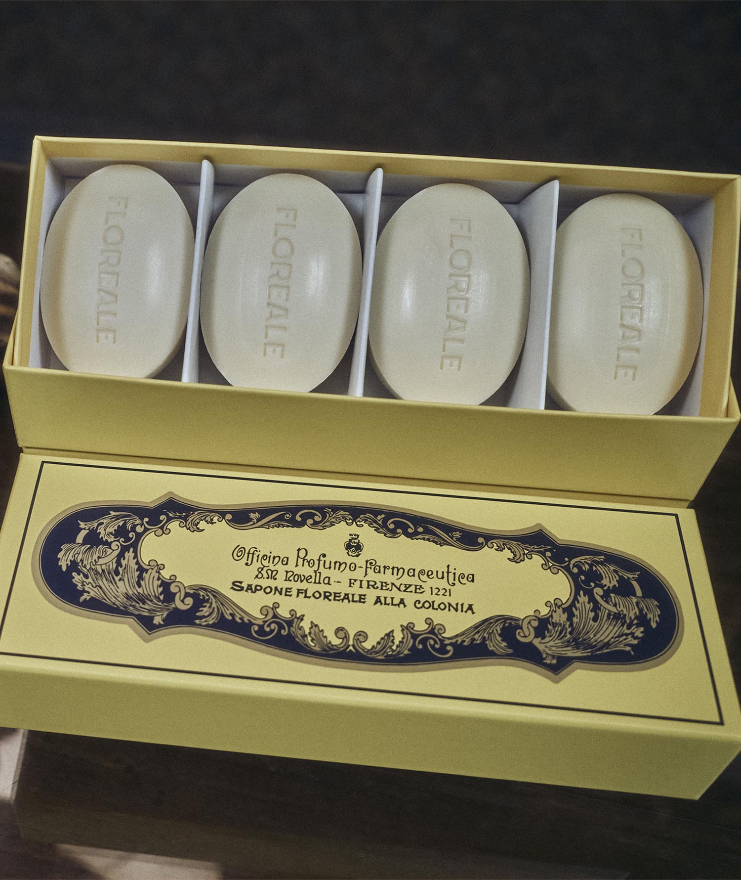 フローラルコロンソープ 4個入り｜サンタ・マリア・ノヴェッラ