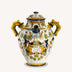Ceramic Pharmacy Jar, Square Cartouche