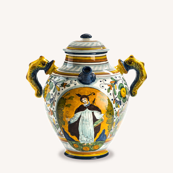 Ceramic Vase with St. Peter the Martyr